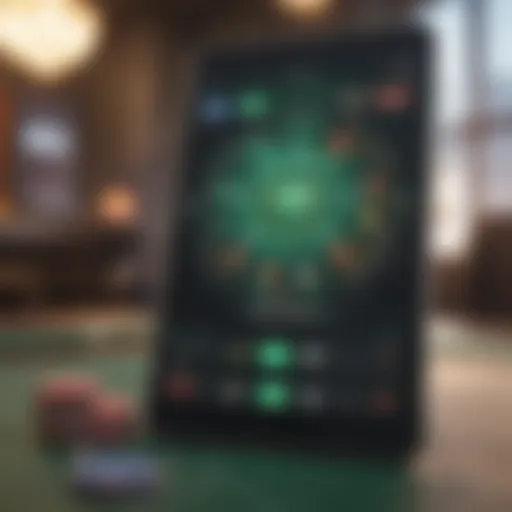 User interface of the PPPoker app showcasing its intuitive design