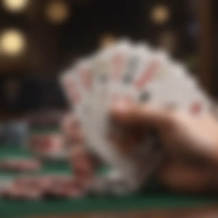 An infographic illustrating poker hand rankings