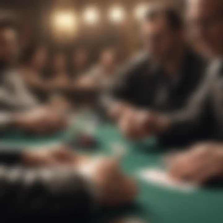 Illustration of poker hand rankings